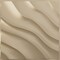Ekena Millwork 19 5/8in. W x 19 5/8in. H Modern Wave EnduraWall Decorative 3D Wall Panel Covers 2.67 Sq. Ft. WP20X20MWECE - alternate 1